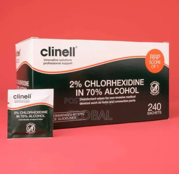 Clinell Chlorhexidine 2% Antiseptic Wipes - 1