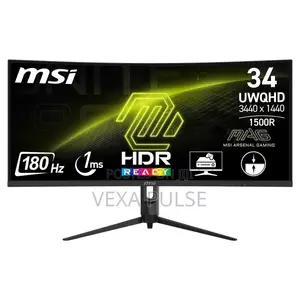 MSI MAG 342CQR E2 34" Curved UWQHD 180Hz Gaming Monitor