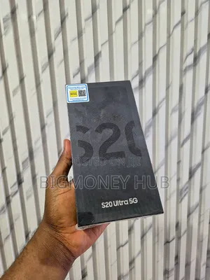 New Samsung Galaxy S20 Ultra 5G 128GB Black