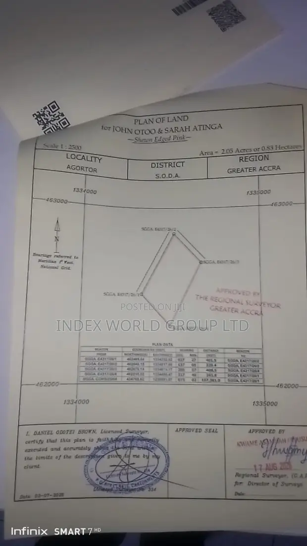 Titled Land for Sale at Tsopoli, Accra - 1