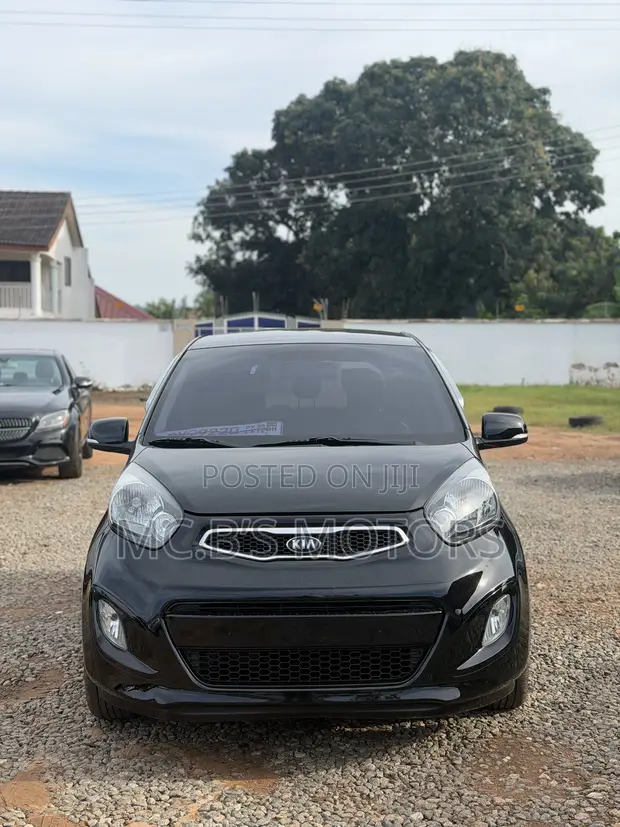 Kia Morning 2015 Black - 1