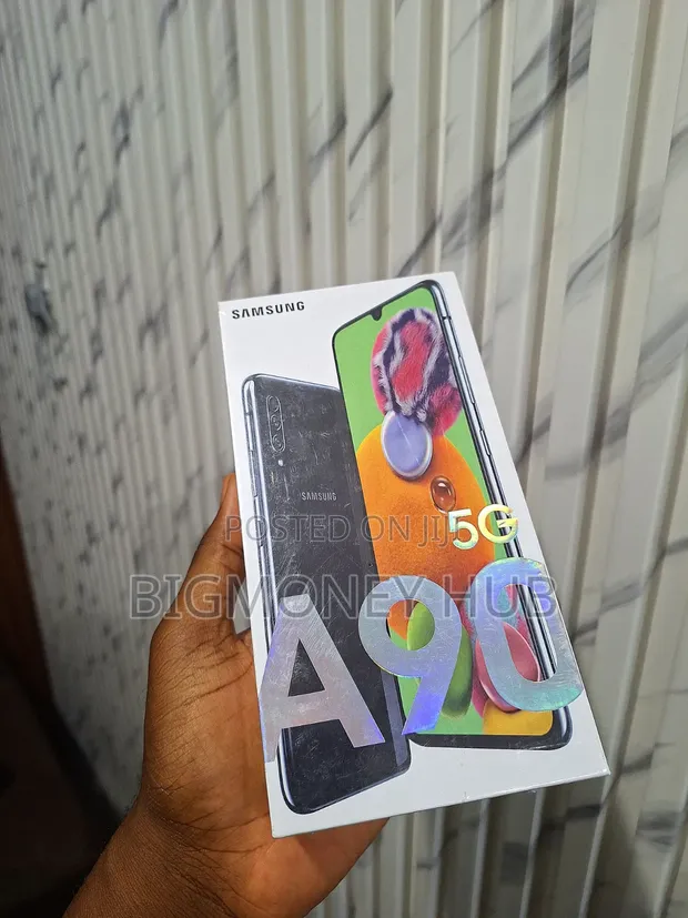New Samsung Galaxy A90 5G 128GB Black - 1