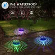 Solar Waterproof Multicolored Swimming Pool Light - 4