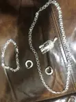 Silver Chain Set for Men - 3
