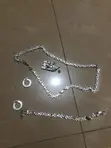 Silver Chain Set for Men - 5