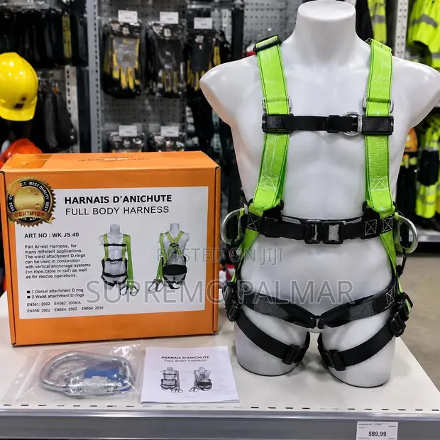 Workman Full Body Harness - Adjustable Safety Gear - 1
