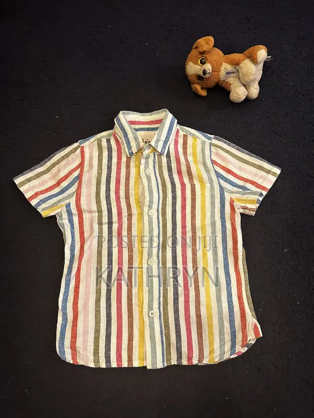 Children's Striped Casual Shirt - 1