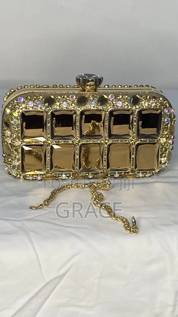 Luxury Crystal Clutch - 1