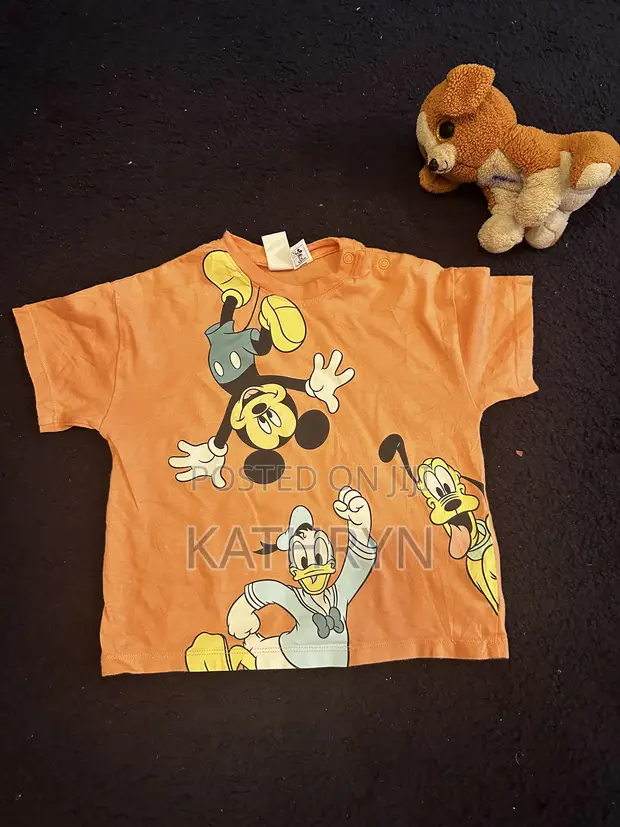 Mickey Mouse Top - Orange - 1