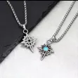 Celestial Compass Necklace - Stainless Steel - 3