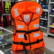 Adult Life Jacket - Reflective Safety Vest with Collar - 1