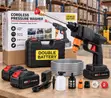 48V Cordless High Pressure Washer Gun with 2 Batteries - 2