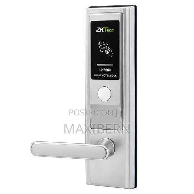 ZKTeco LH3600 Smart Hotel Door Lock - RFID Card Access - 1