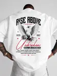 Classic Heavyweight Oversized Graphic T-Shirts - 2