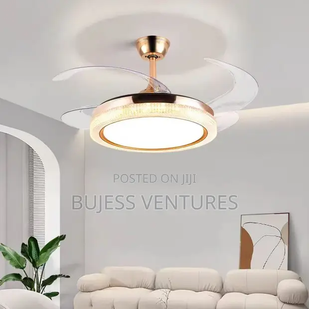 Retractable Fanlight with 3-Color Changer - 1
