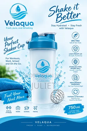 Velaqua Shaker Cup