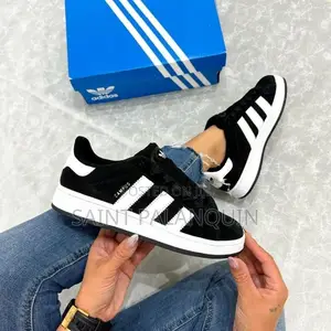 Adidas Campus Sneakers - Black & White