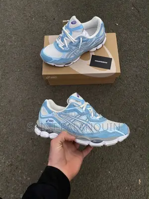 ASICS Gel-NYC Cream Arctic Sky Sneakers