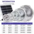 400W Solar Ceiling Lights with Remote - 2