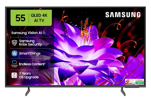 Samsung 55" QLED Vision AI Smart TV - 1