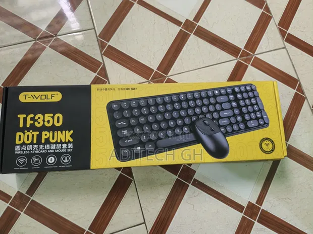 Original T-Wolf TF350 Wireless Mechanical Keyboard and Mouse - 1