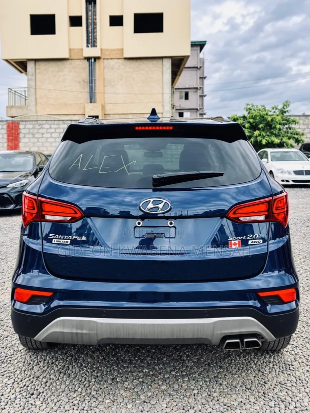 Hyundai Santa Fe Limited Ultimate AWD 2018 Blue - 1