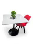 Zuo Modern Dining Table and Chairs - White - 2