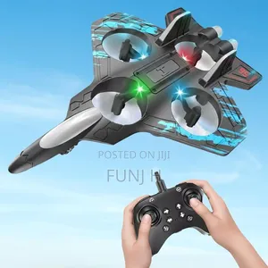 2-in-1 RC Jet Fighter Mini Quadcopter Drone