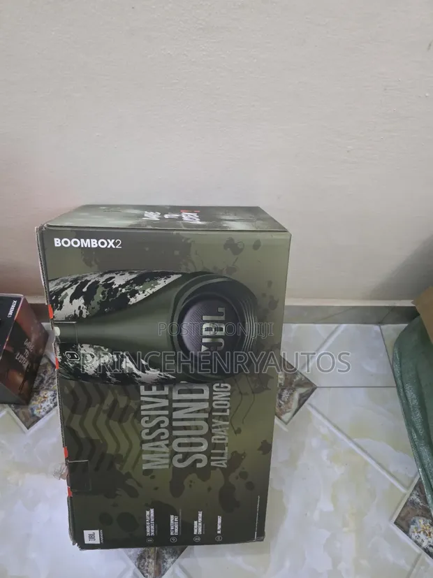 JBL Boombox 2 Portable Bluetooth Speaker - Squad Camouflage - 1