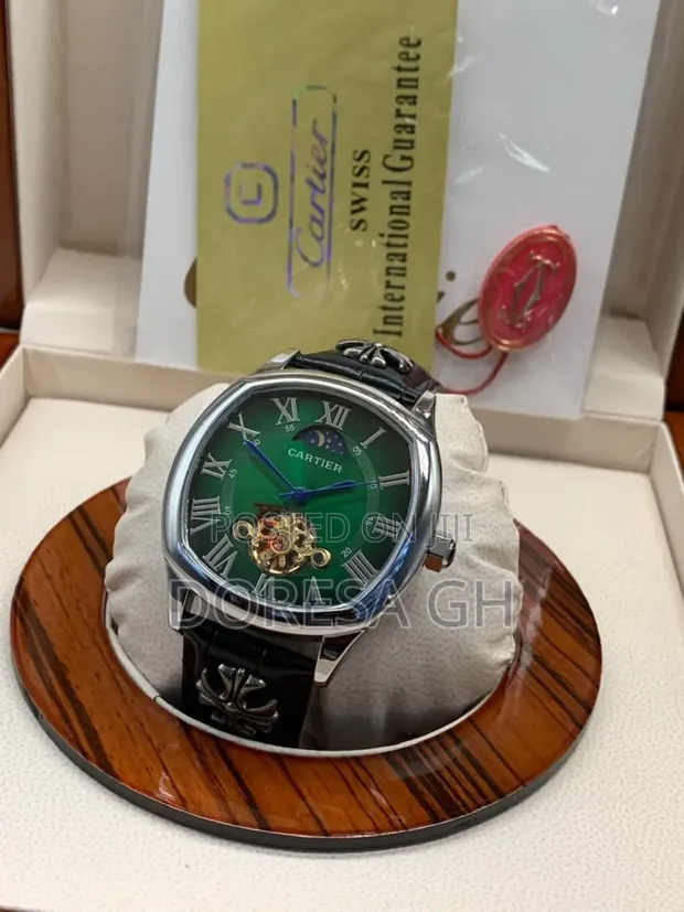 Cartier Drive Open Heart Automatic Men's Watch - 1