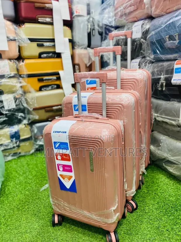 Bange Travelling Suit Cases Set - Brown - 1
