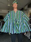 Lemon Green Men's Smock - 2