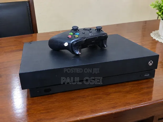 Xbox One X with 7 Installed Games - 1