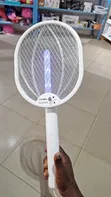 2-in-1 Rechargeable Electric Mosquito Swatter & LED Trap Lamp - 2