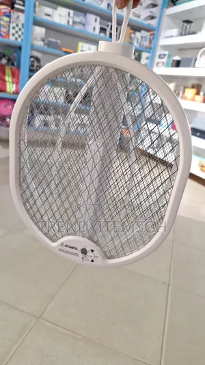 2-in-1 Rechargeable Electric Mosquito Swatter & LED Trap Lamp