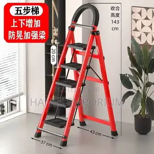 2-in-1 Ladder with Drying Rack