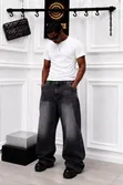 High Quality Denim Baggy Straight and Flare Jeans - 3