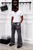 Chrome Hearts Straight Baggy Jeans - 5