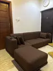 Royal Comfort 4-Seater L-Shaped Sofa with Ottoman - 1