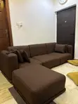 Royal Comfort 4-Seater L-Shaped Sofa with Ottoman - 2