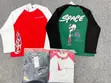 Original Supreme Long Sleeve Tops - 4