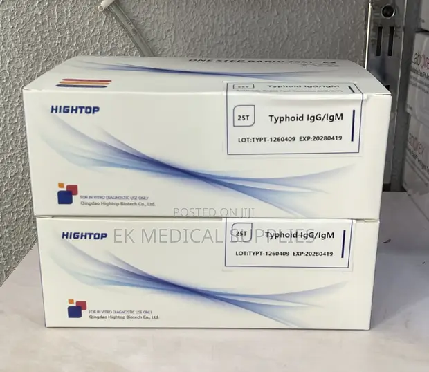 Typhoid Test Cassette - 1