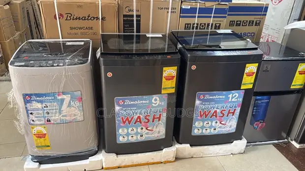 Binatone Fully Automatic Top Load Washing Machine - 1