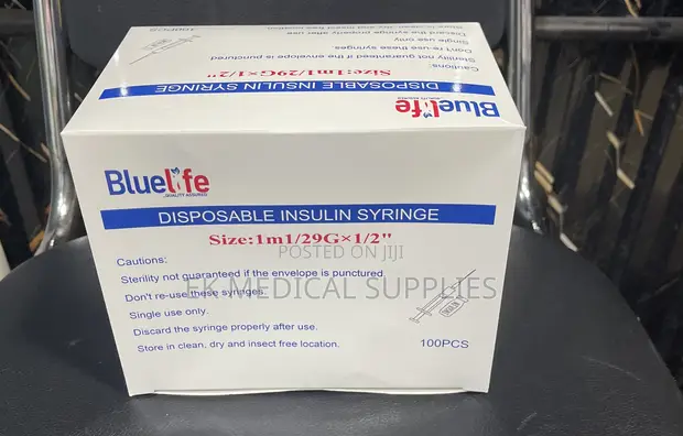 Disposable Insulin Syringe 29G x 1/2 - 1