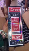 L'gogitbgb Hair Colourant Black Hair Dye 500ml x 2 - 1