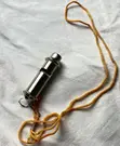 Metal Referee Whistle with Lanyard - 4