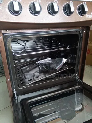 Icona 4-Burner Gas Cooker - Stainless Steel