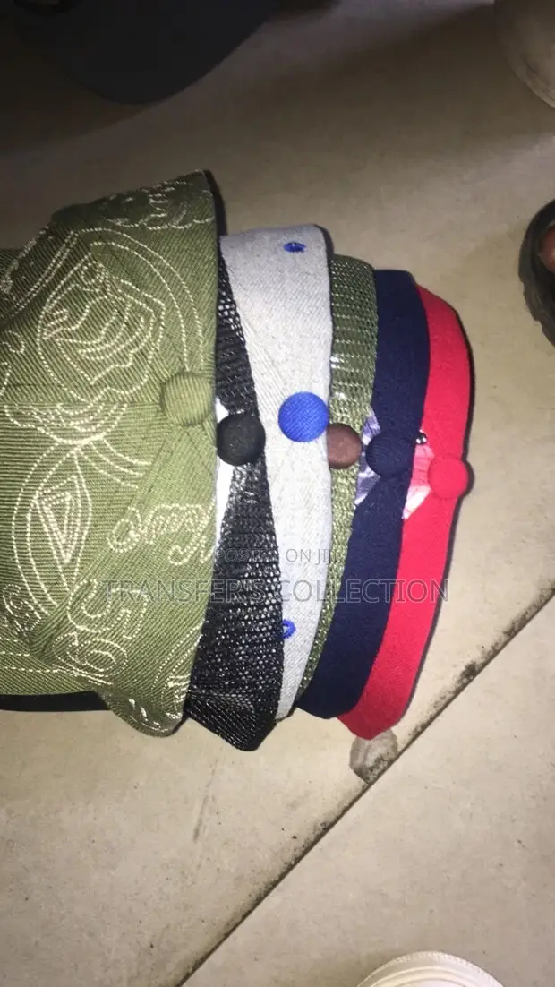 Fashion Caps - Cotton & Leather Blend - 1