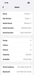 Apple iPhone 17 256GB Black - 4