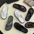 Zara Men's Leather Slippers - 1